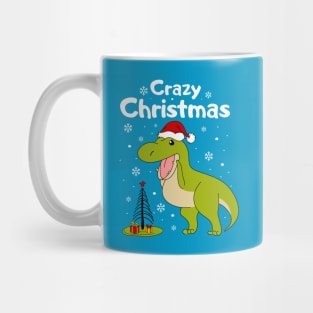 Dinosaur and сhristmas tree Mug